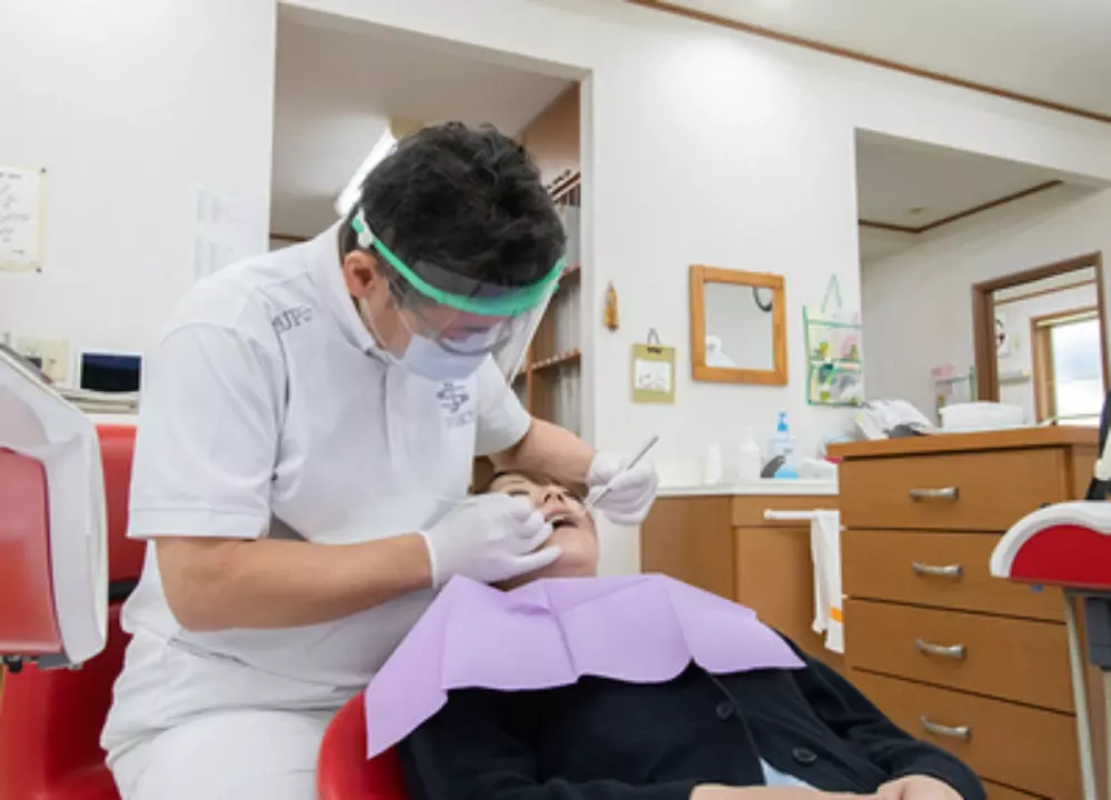 健康的な歯ぐき　歯周病治療・予防
